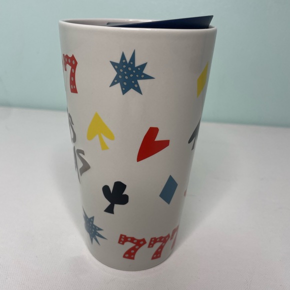 Starbucks Las Vegas Ceramic Travel Tumbler  with Lid - Picture 8 of 13